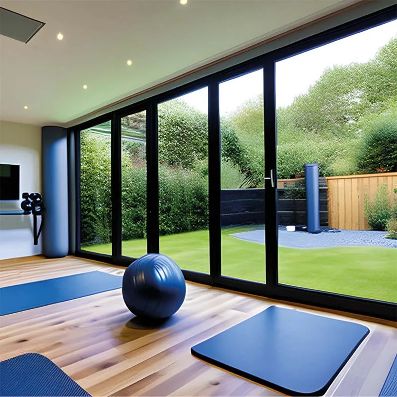 garden gym for fitness, yoga and meditation