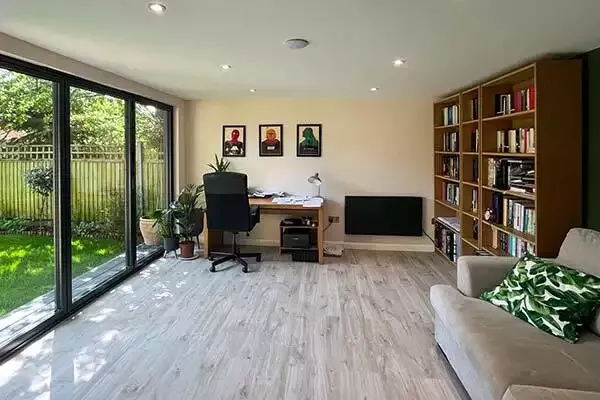 modern garden office designed by dpm garden rooms